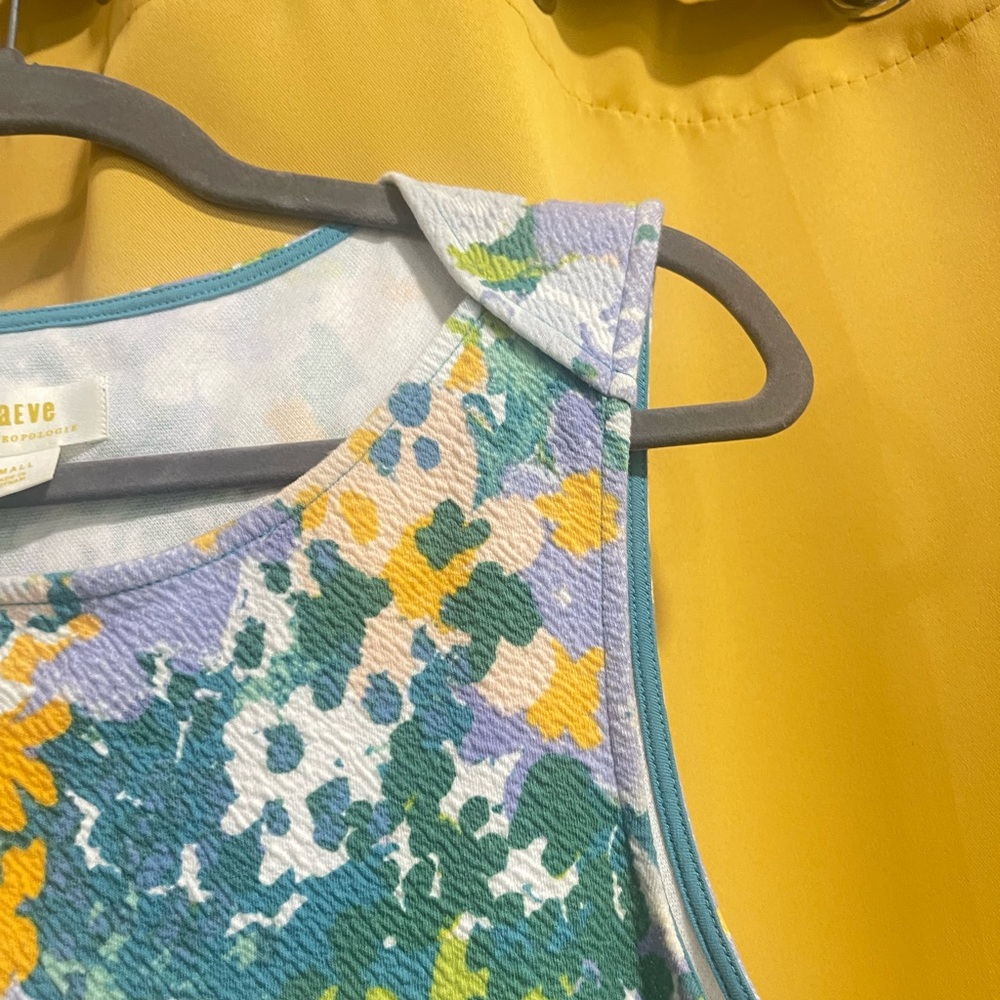 Maeve Multicolor Abstract Tank Top - Picture 3 of 4